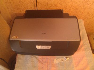 Лот: 3168972. Фото: 1. Принтер EPSON R270 Рабочий. Струйные принтеры