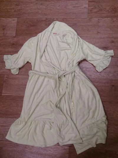 Лот: 6014597. Фото: 1. Банный халат L/XL. Домашняя одежда
