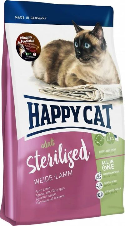 Лот: 13970171. Фото: 1. Happy Cat (Хэппи Кэт) Ягненок... Корма