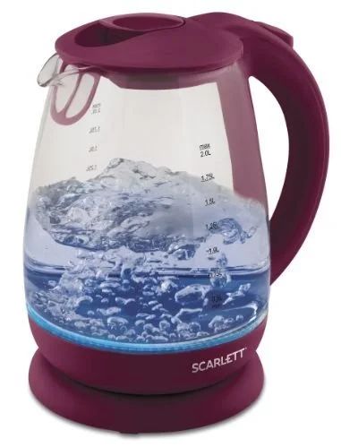 Лот: 12207480. Фото: 1. Электрочайник SCARLETT SC EK 27G39... Чайники, кофемашины, кулеры