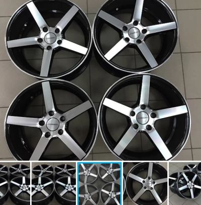 Лот: 8315528. Фото: 1. Диски реплика Vossen R17 5*114... Диски
