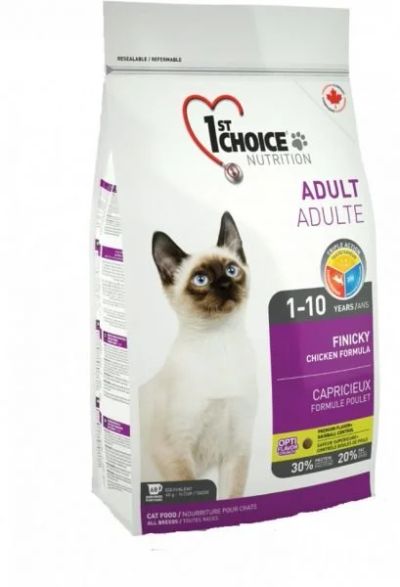 Лот: 11982323. Фото: 1. 1st Choice Finicky для кошек с... Корма