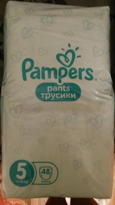 Лот: 11125804. Фото: 1. Подгузники - трусики Pampers. Детская гигиена