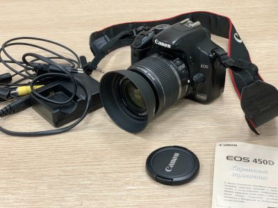 Лот: 16651872. Фото: 1. Canon EOS 450 D. Цифровые зеркальные