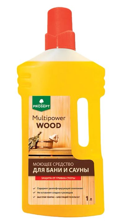 Лот: 11038127. Фото: 1. Prosept Multipower wood. Моющее... Другое (для дачи, дома, огорода, бани, парка)