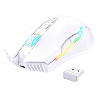 Лот: 25048326. Фото: 1. Игровая мышь Onikuma CW905 White... Клавиатуры и мыши