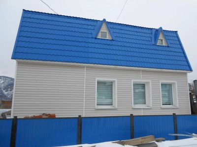 Лот: 6216002. Фото: 1. Дом с участком 8 сот. гараж, баня. Дома