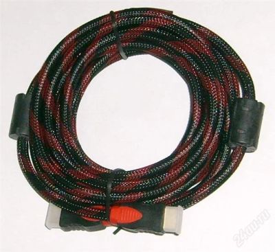 Лот: 1597473. Фото: 1. Кабель HDMI-HDMI v1.3 с фильтрами... Шлейфы, кабели, переходники