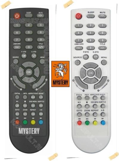 Лот: 15903673. Фото: 1. Пульт MYSTERY MTV-1915WD, MTV-2215WD... Пульты ДУ