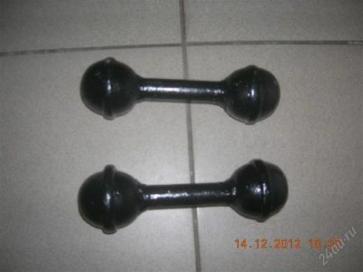 Лот: 2369805. Фото: 1. Гантели 2 х 2,5 кг. (2). Гантели