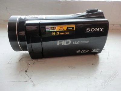 Лот: 1372542. Фото: 1. SONY HDD HDR-CX550E. Видеокамеры