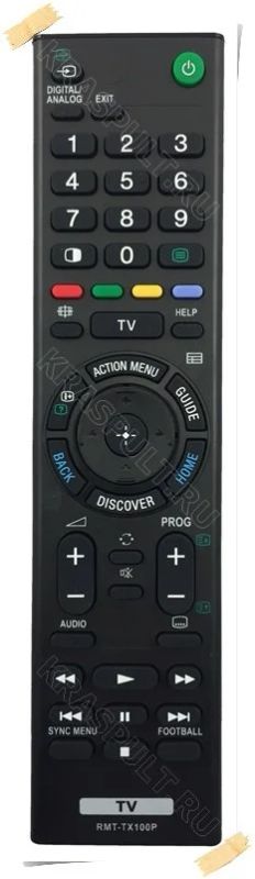 Лот: 15908866. Фото: 1. Пульт SONY RMT-TX100P. Пульты ДУ