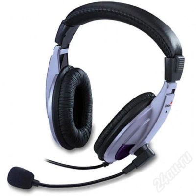 Лот: 416511. Фото: 1. Продам наушники Genius HS-04A... Наушники, гарнитуры