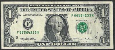 Лот: 9643818. Фото: 1. 1 доллар США 1999 г .( F ). Америка