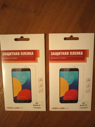 Лот: 14021226. Фото: 1. Защитная пленка "ZTE BLADE X7". Защитные стёкла, защитные плёнки
