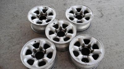 Лот: 5564330. Фото: 1. 6 / 139.7 R 15 ( 5 дисков ) Mitsubishi... Диски