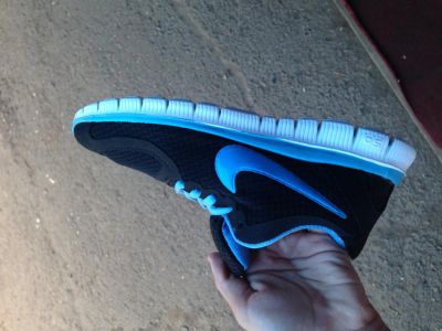 Лот: 5907256. Фото: 1. Кросовки Nike 3.0 голубые! 35-38р... Кеды, кроссовки, слипоны