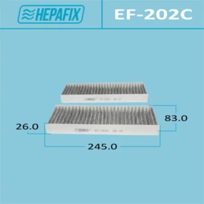Лот: 18583559. Фото: 1. Салонный фильтр ac-202 hepafix... Расходные материалы