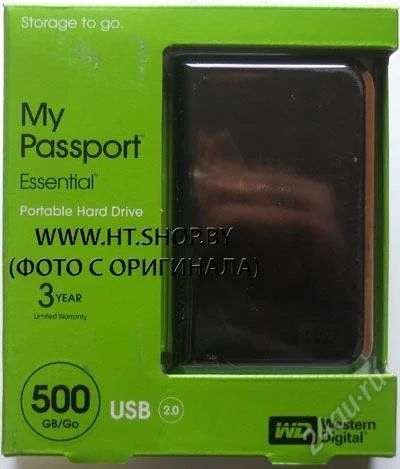 Лот: 1227813. Фото: 1. Съемный жесткий диск на 500гБ... Жёсткие диски (HDD)