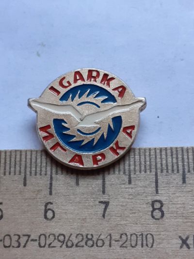 Лот: 19249416. Фото: 1. ( №8718) значки Игарка (Красноярская... Сувенирные