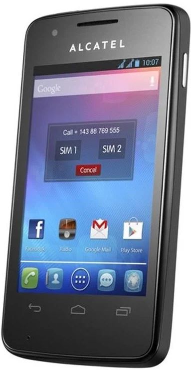 Лот: 3535208. Фото: 1. Alcatel 4030D android 2sim. Смартфоны