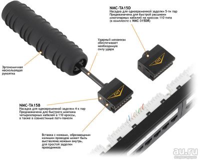 Лот: 8759060. Фото: 1. Устройство для заделки нескольких... Другое (смартфоны, связь, навигация)