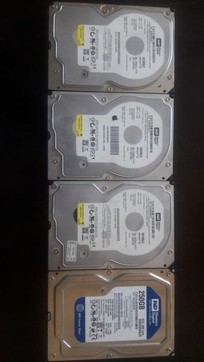 Лот: 6971347. Фото: 1. Жесткие диски 160-300Gb одним... Жёсткие диски (HDD)