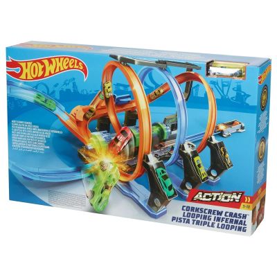Лот: 16742800. Фото: 1. Hot Wheels Винтовое столкновение... Конструкторы