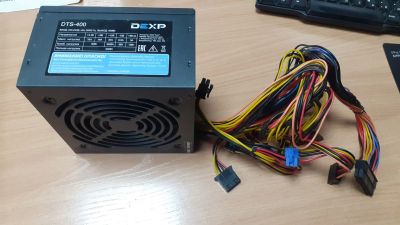Лот: 24946256. Фото: 1. Блок питания ATX 400w Dexp DTS-400... Корпуса, блоки питания