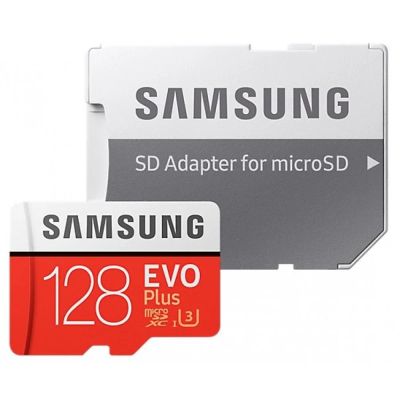 Лот: 18213050. Фото: 1. MicroSD 128 Gb Class 10 Samsung... Карты памяти