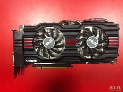 Лот: 13007902. Фото: 1. Б/у Видеокарта ASUS GeForce GTX... Видеокарты