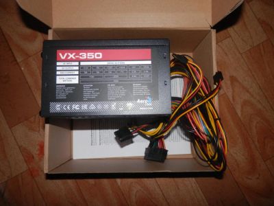 Лот: 11005315. Фото: 1. блок питания 350W новый aerocool... Корпуса, блоки питания