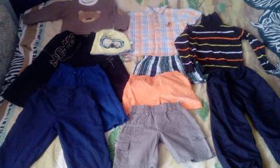 Лот: 6903043. Фото: 1. Пакет вещей на мальчика 86-92... Другое (одежда и аксессуары)