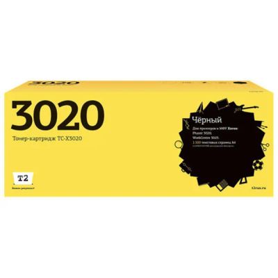 Лот: 24479458. Фото: 1. Тонер-картридж T2 TC-X3020/Xerox... Картриджи, расходные материалы