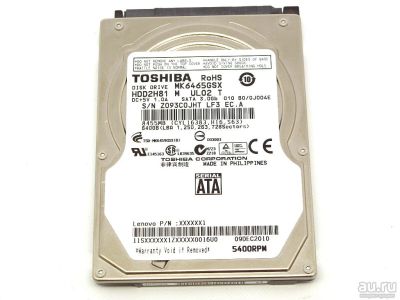 Лот: 13610762. Фото: 1. Toshiba 640Gb. Жёсткие диски (HDD)