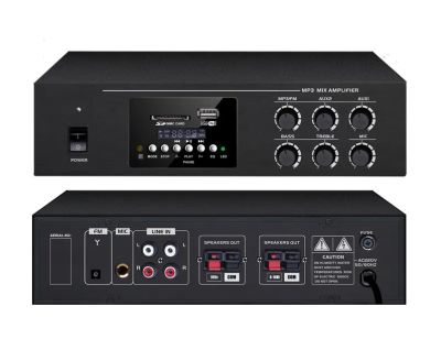 Лот: 20580380. Фото: 1. Усилитель радиоузел X-Line Sound... Усилители, эквалайзеры
