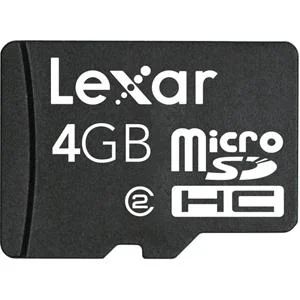 Лот: 3097564. Фото: 1. Флеш карта Lexar 4 гб - Класс... Карты памяти