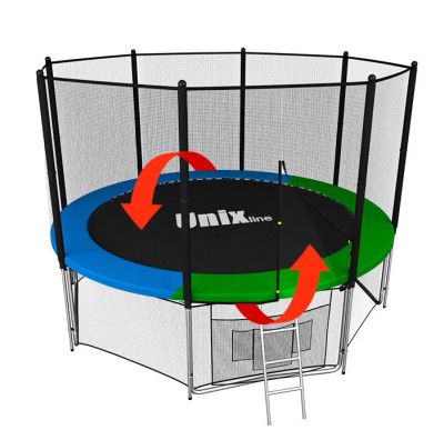 Лот: 15914674. Фото: 1. Батут UNIX line Classic 8 ft... Детские спортивные комплексы, батуты
