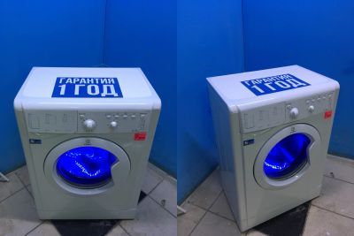 Лот: 14825863. Фото: 1. Cтиральная машина Indesit IWSB... Стиральные машины
