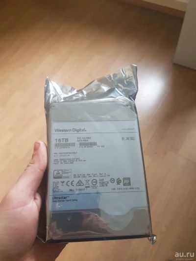 Лот: 17673214. Фото: 1. жесткий диск HDD 10tb новый гарантия... Жёсткие диски (HDD)