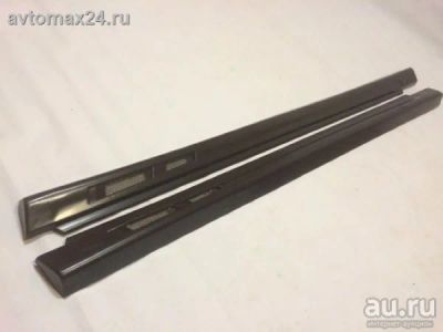 Лот: 9675796. Фото: 1. Накладки на пороги "ЛАПША" с сеткой... Детали тюнинга