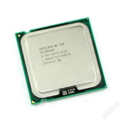 Лот: 2761831. Фото: 1. Intel Celeron 430 Conroe-L (1800MHz... Процессоры
