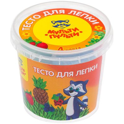 Лот: 15676831. Фото: 1. Тесто для лепки Мульти-Пульти... Для лепки