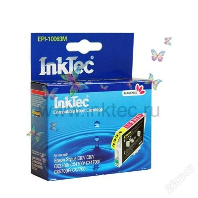 Лот: 2905870. Фото: 1. Картридж InkTec T0633 для Epson... Картриджи, расходные материалы
