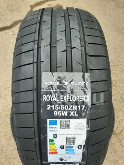 Лот: 23357227. Фото: 1. Летняя резина 215/50 R-17 "Royal... Шины