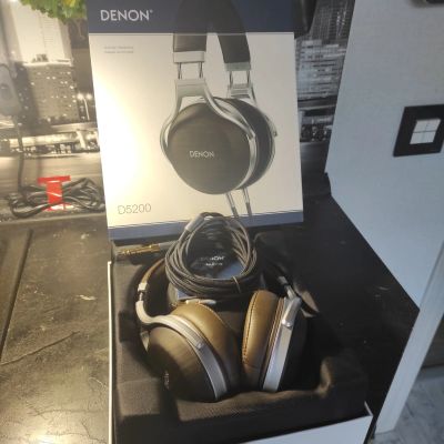 Лот: 17797039. Фото: 1. Наушники Denon AH-D5200. Наушники, гарнитуры