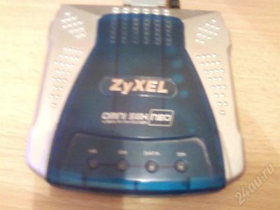 Лот: 207300. Фото: 1. Модем ZyXEL. Проводные модемы