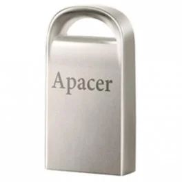 Лот: 6985418. Фото: 1. USB 8GB Apacer AH115 серебристый. USB-флеш карты