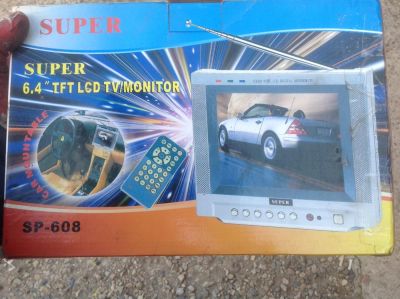 Лот: 8164100. Фото: 1. телевизор для авто / 6,4" tft... Мониторы, DVD