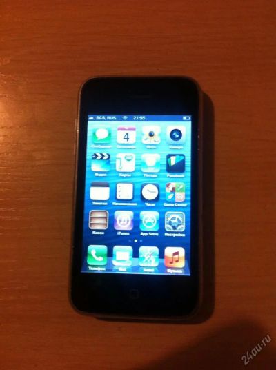 Лот: 5037648. Фото: 1. IPhone 3GS черный 16 gb. Смартфоны